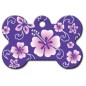 Large Bone ID Tag Hawaiian Purple Large Bone ID Tag Hawaiian Purple