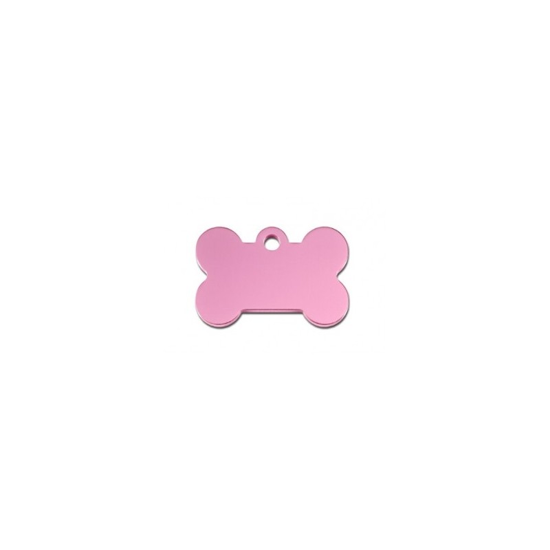 Light Pink Bone ID Tag Light Pink Bone ID Tag