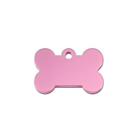 Light Pink Bone ID Tag  