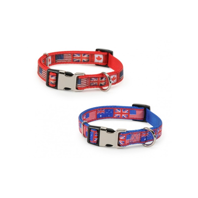 “Flags” adjustable collar “Flags” adjustable collar