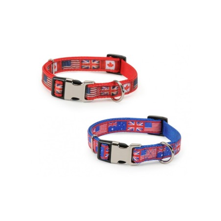 “Flags” adjustable collar