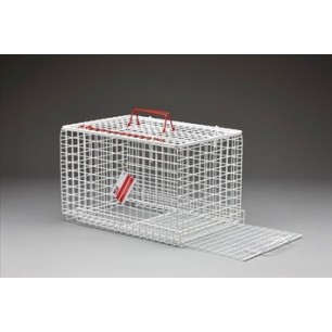 Cage with Restraining Panel
