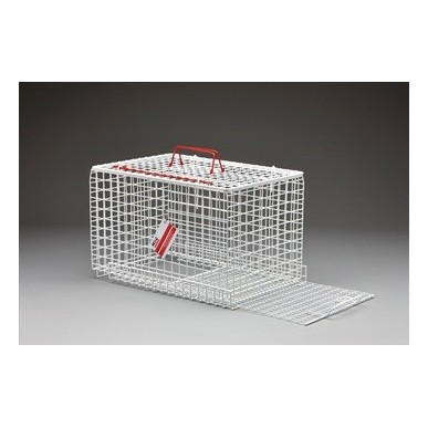 Cage with Restraining Panel
