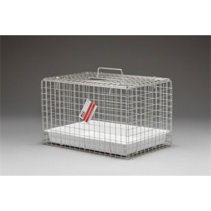 Cat Carrying Basket Stainless Steel