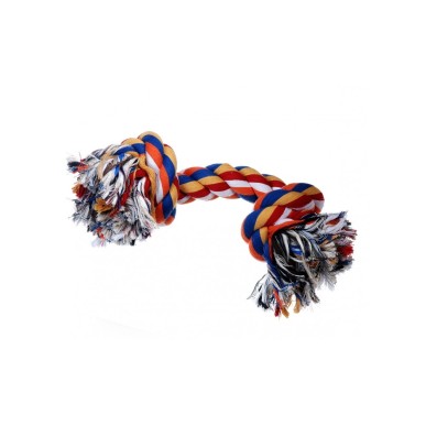 Cotton rope bone 2 knots