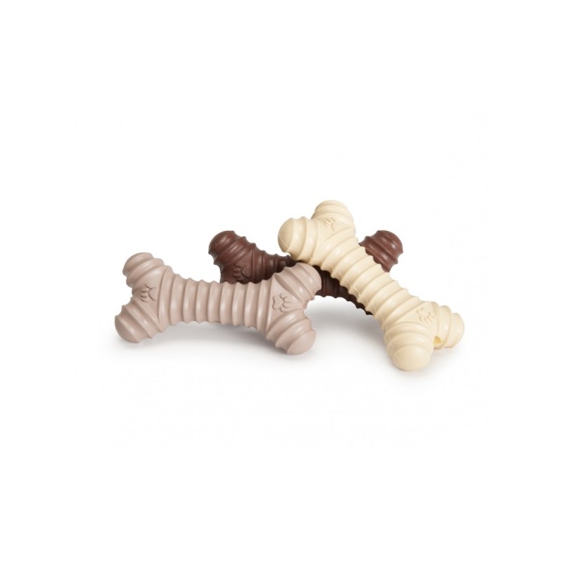 Spiral-shaped rubber bone Spiral-shaped rubber bone