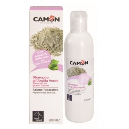 Green clay shampoo