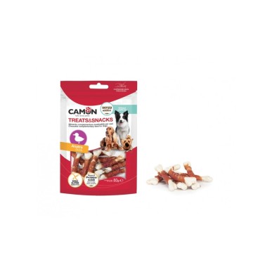 Chew bones with duck strip