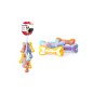 Vinyl bone toys with fishbone