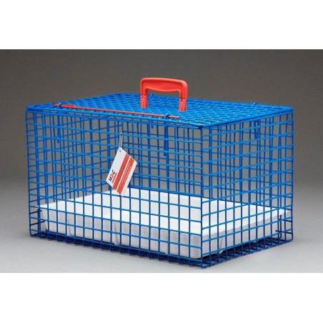Wire Cat Carrier Basket Plastic Coated