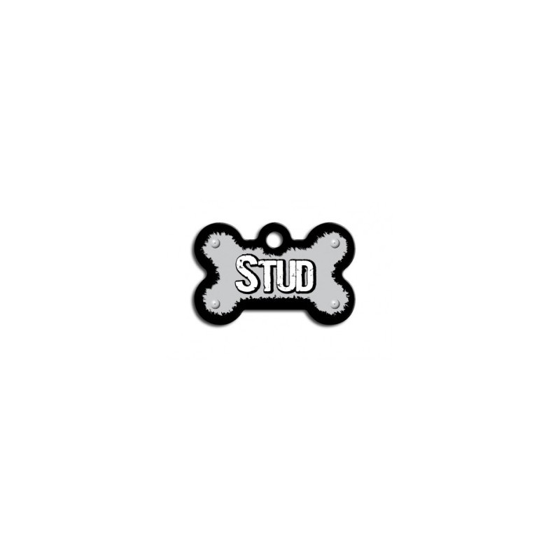 Small "Stud" Bone ID Tag Small "Stud" Bone ID Tag