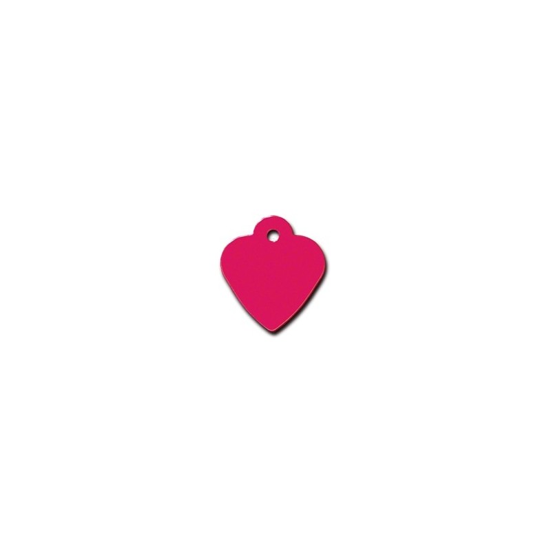 Red Heart ID Tag Small Red Heart ID Tag Small