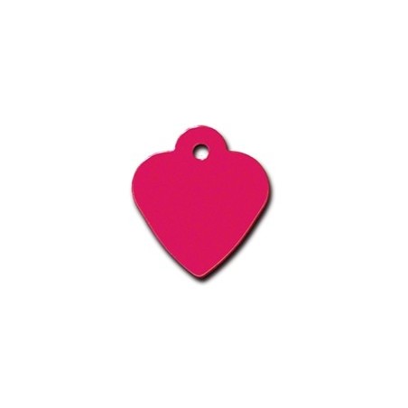 Red Heart ID Tag  Small
