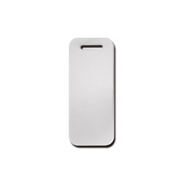 Silver Luggage ID Tag 
