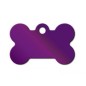 Small Purple Bone ID Tag Small Purple Bone ID Tag