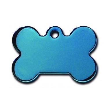 Lg. Bone Blue Anodized