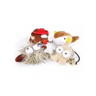 Mini plush cat toys
