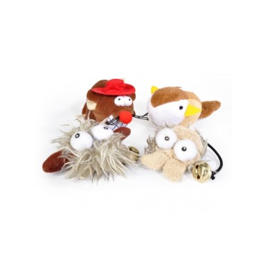Mini plush cat toys