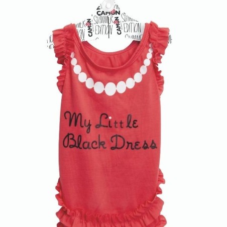 "Ruffles" Summer dog T-shirt, dog clothes