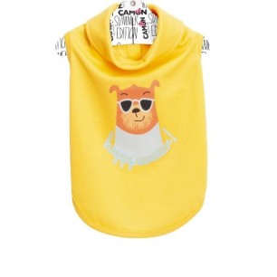 Yellow Summer Dog T-Shirt
