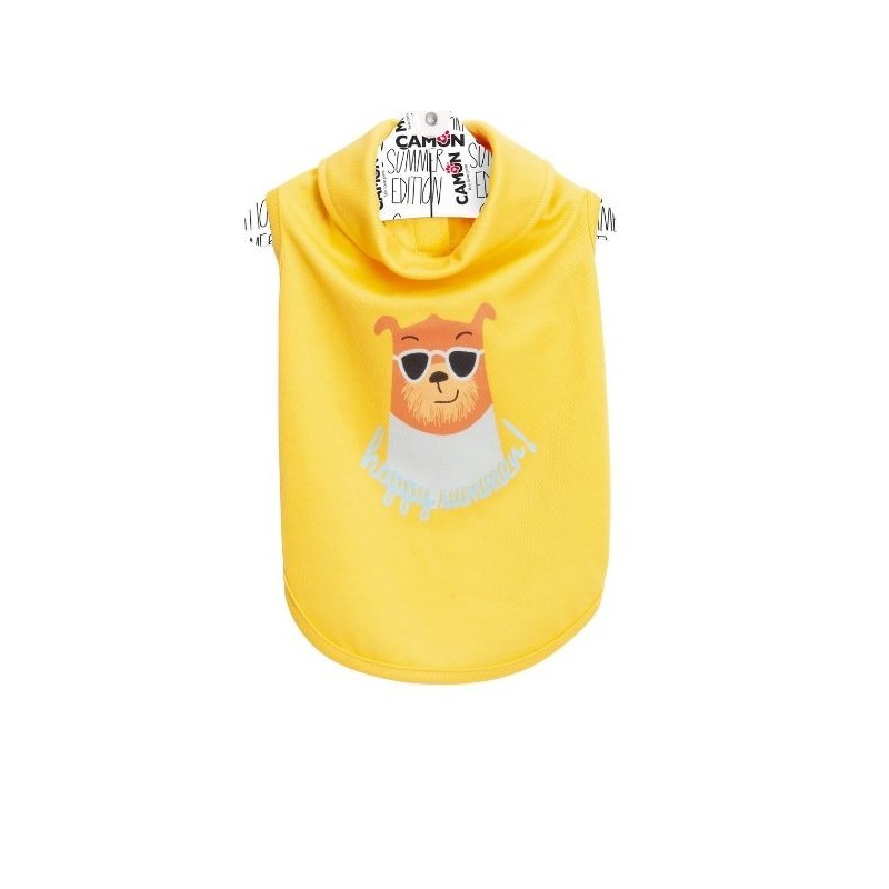 Yellow Summer Dog T-Shirt Yellow Summer Dog T-Shirt