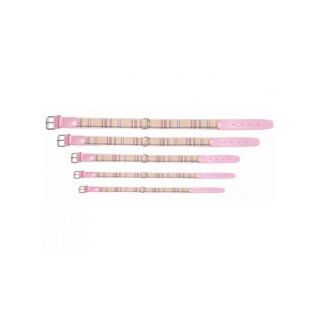 Chéri Pink Tartan Collar