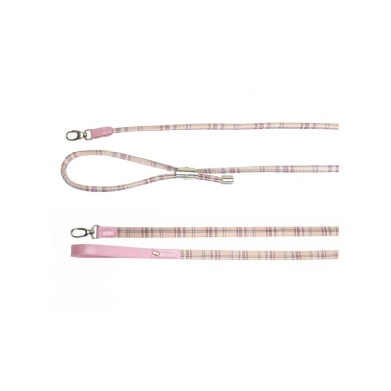 Chéri Pink Tartan Leash Chéri Pink Tartan Leash