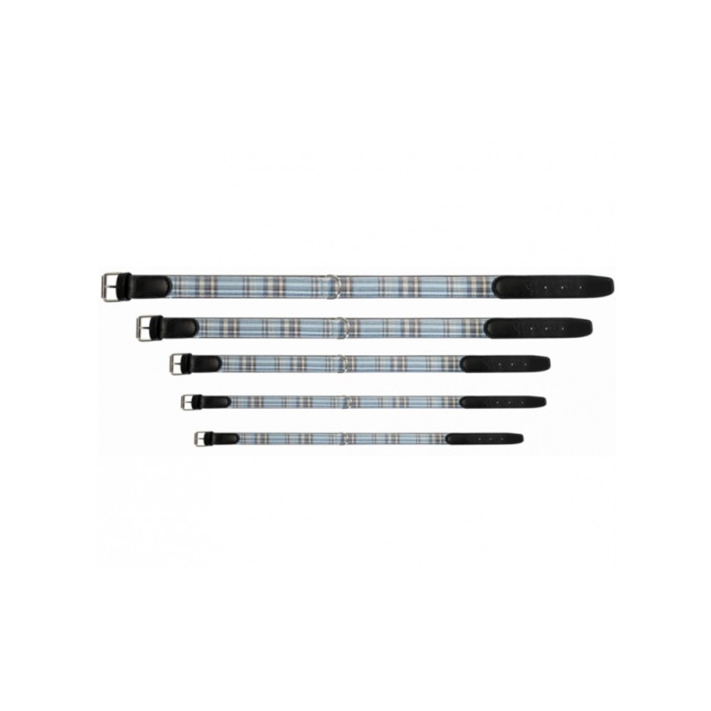 Light Blue Tartan Collar