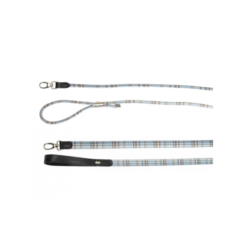 Chéri Light Blue Tartan Leash Chéri Light Blue Tartan Leash