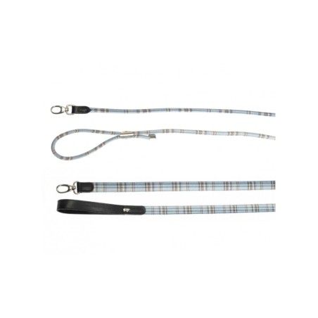 Light Blue Tartan Leash
