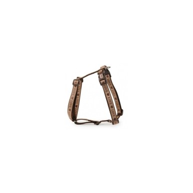 “Love” harness with double buckle