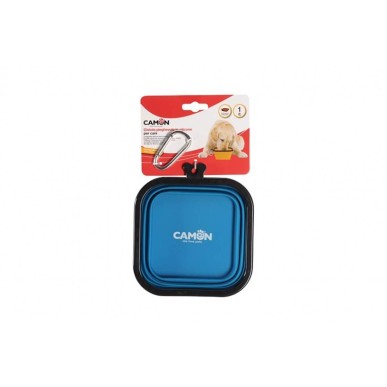 Collapsible silicone travel bowl