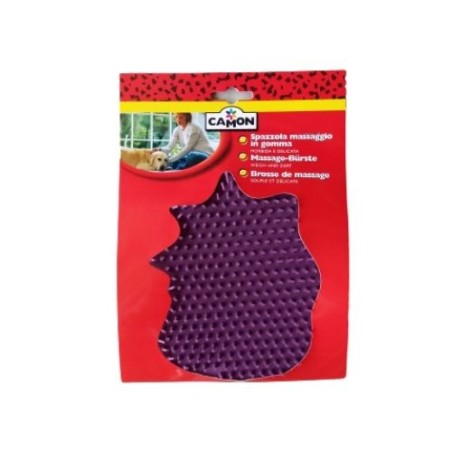 Scrubbing Rubber Brush for Dogs and Cats