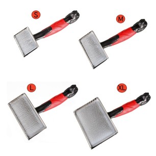 Slicker brush
