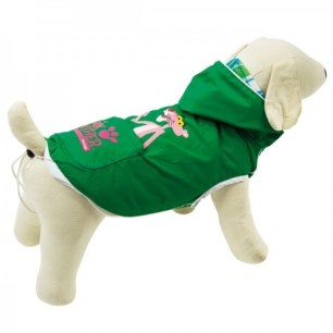 Raincoat Jacket "Pink Panther" Green