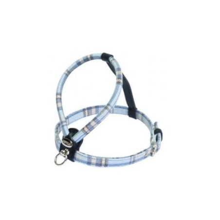Cheri Light Blue Tartan Harness