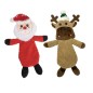 Christmas plush toy with internal squeaker Christmas plush toy with internal squeaker