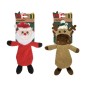 Christmas plush toy with internal squeaker Christmas plush toy with internal squeaker
