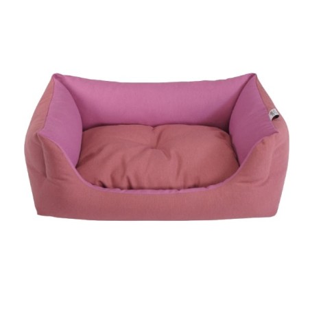 Rectangular bed set "Recycled 2021" -pink