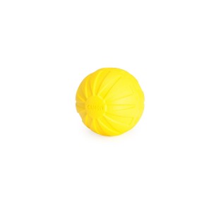 Dog toy - yellow EVA ball