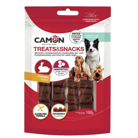 Rabbit snack bar portionable