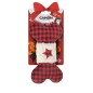 Dog toy - Christmas plush bone Dog toy - Christmas plush bone
