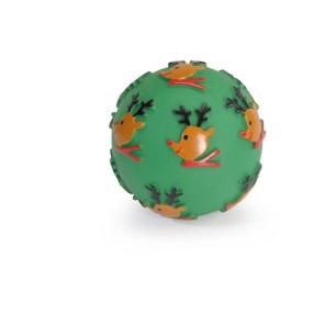 Dog toy- Vinyl Christmas ball