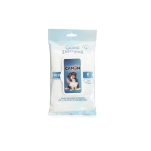 Talc fragrance cleansing gloves(6)
