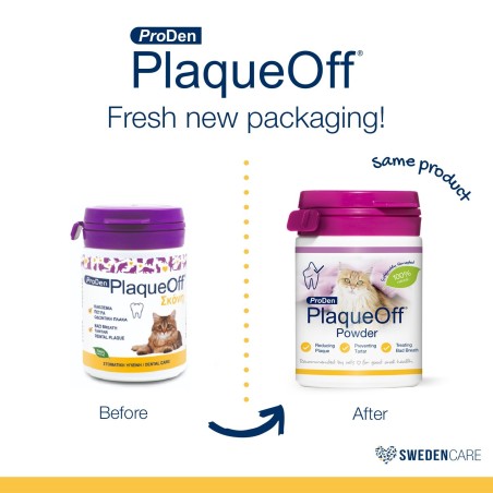 New! ProDen PlaqueOff Cat Powder 40gr