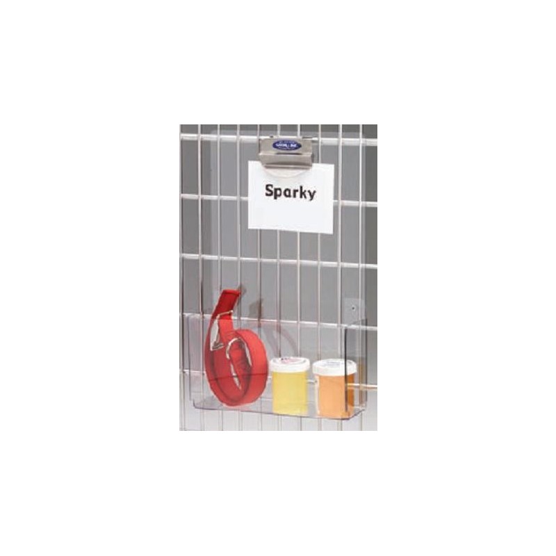 Clear Plastic Record/Medicine Holder - 228.6mm x 381mm Clear Plastic Record/Medicine Holder - 228.6mm x 381mm