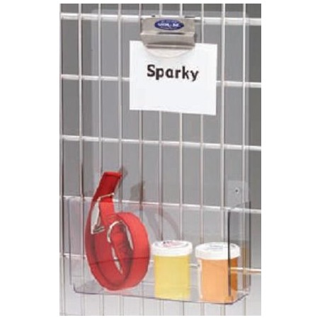 Clear Plastic Record/Medicine Holder - 228.6mm x 381mm
