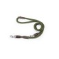 Choke leash in rope and leather 16mm x 1750mm