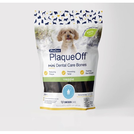 NEW! ProDen PlaqueOff Mini Dental Care Bones