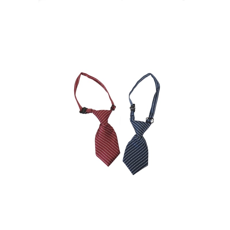 Striped tie for dogs